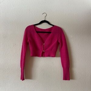 Jacquemus Pink Cardigan Sweater